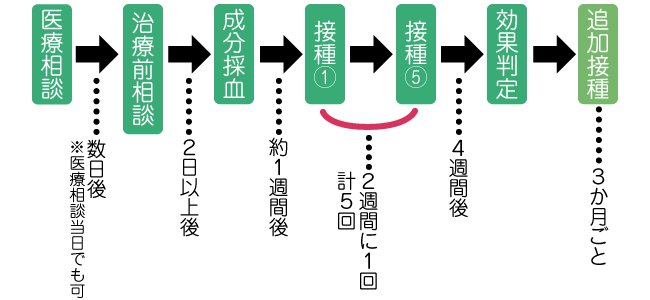 治療の流れ